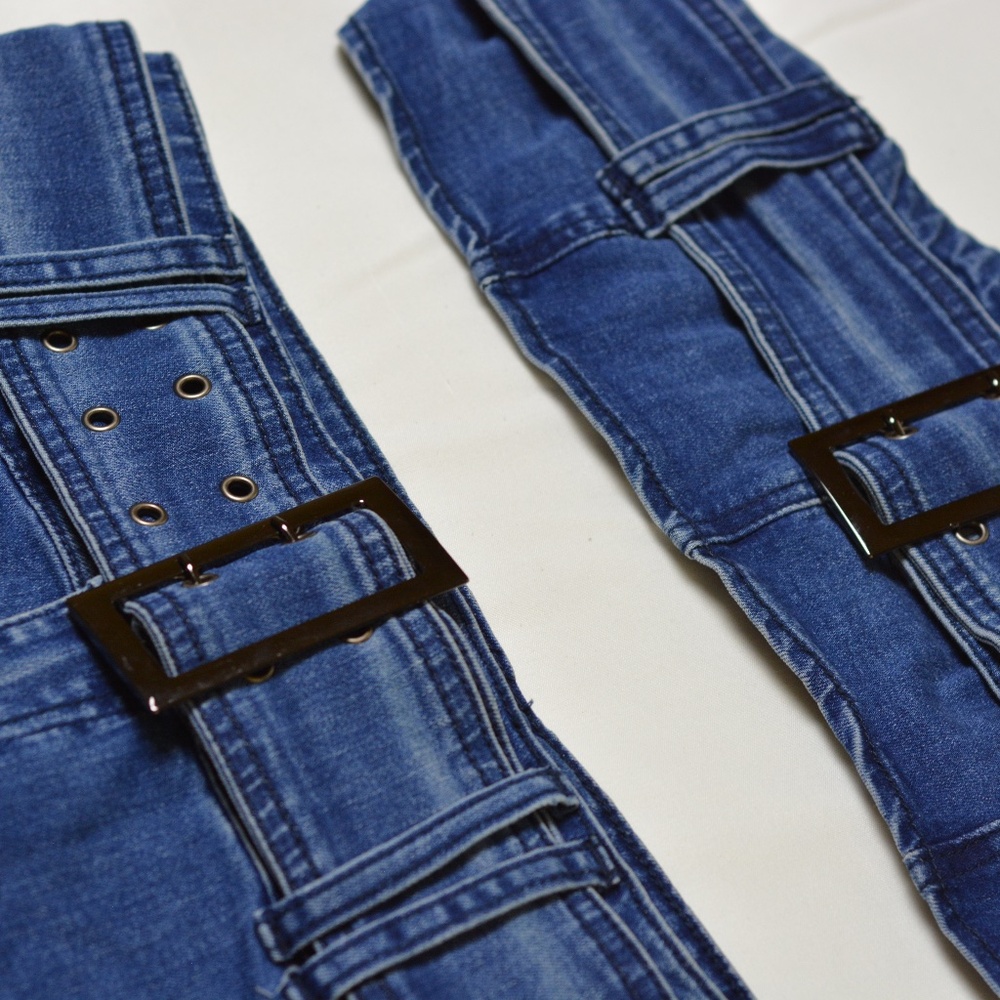 Denim Two Piece Set - Picture 3 of 10